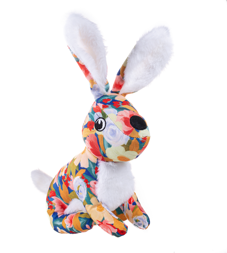 [GH525838] LEO PET JUGUETE DE LONA COLECCIÓN JARDIN "CONEJO" 22CM 